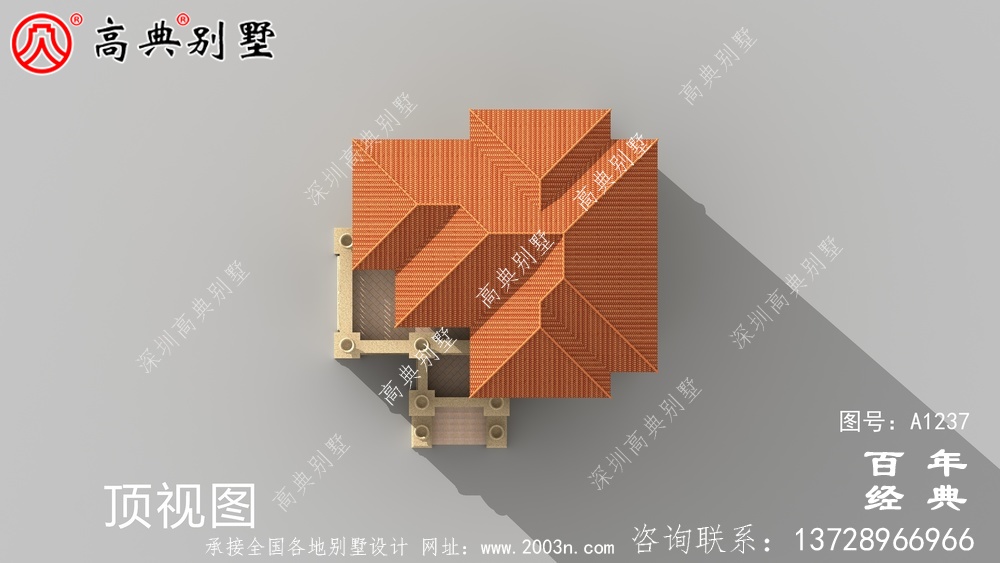 高大歐式三層別墅設(shè)計工程圖紙_農(nóng)村三層別墅設(shè)計圖