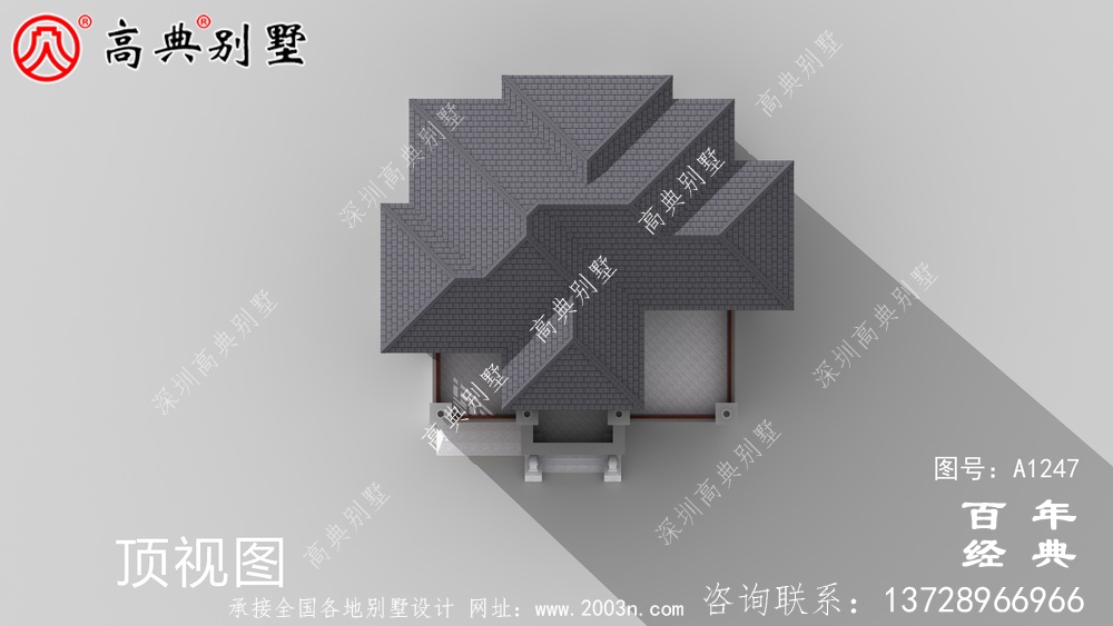新中式三層帶車庫復式農村別墅設計圖紙及效果圖三層別墅設計圖