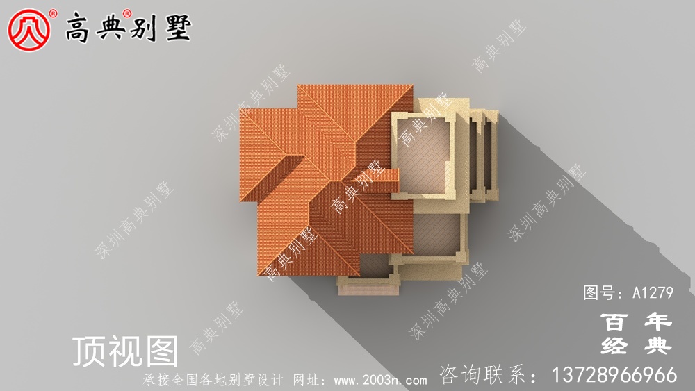 歐式復(fù)式三層別墅外觀設(shè)計圖紙_新農(nóng)村別墅戶型圖設(shè)計