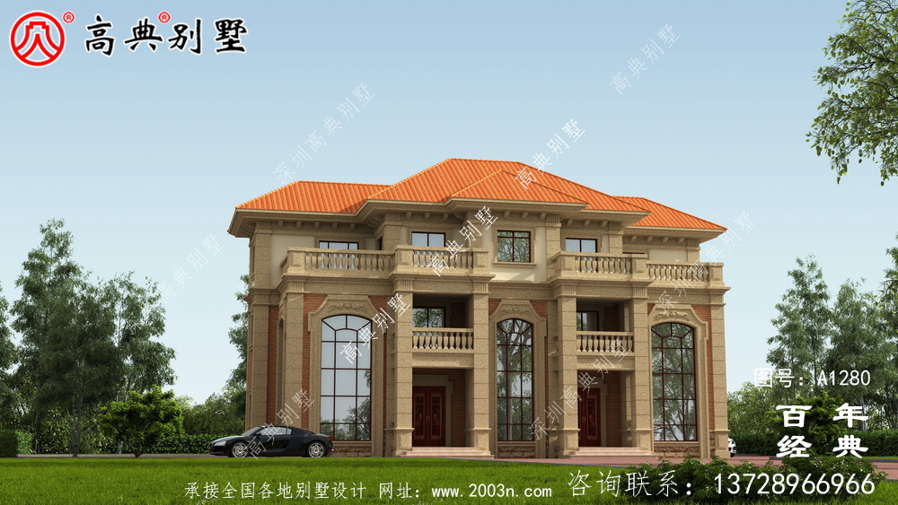 歐式三層復式小別墅雙拼別墅設計圖紙_農村三層別墅圖紙 歐式三層復式小別墅雙拼別墅設計圖紙_農村三層別墅圖紙