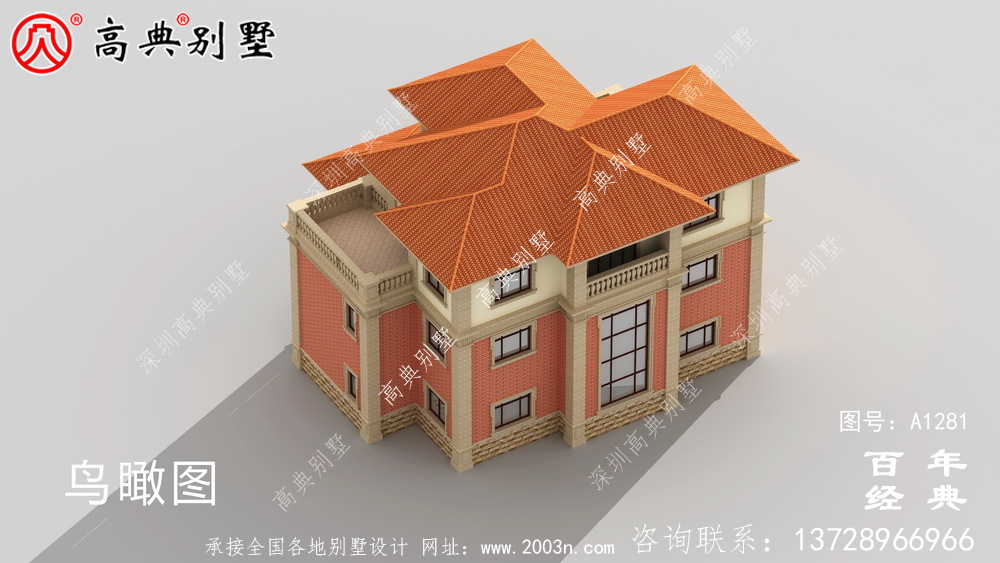 歐式三層復式帶車庫別墅設計圖紙_農村三層別墅圖紙