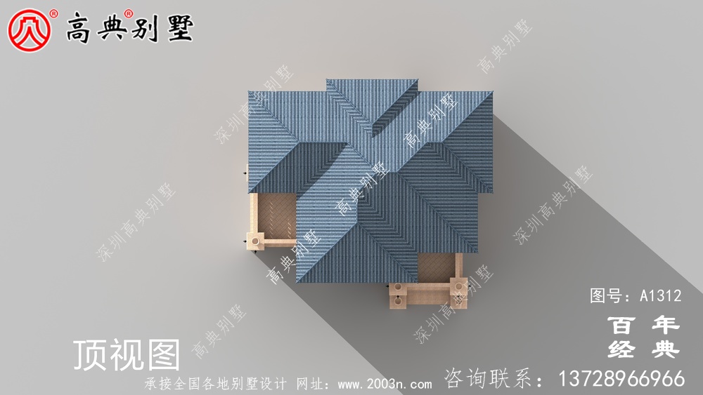 歐式三層復式豪華別墅設計圖紙及效果圖_農村三層別墅圖紙