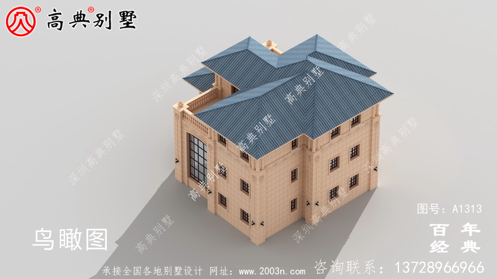 低調(diào)奢華三層復(fù)式農(nóng)村別墅設(shè)計(jì)圖紙及效果圖_農(nóng)村三層別墅圖紙