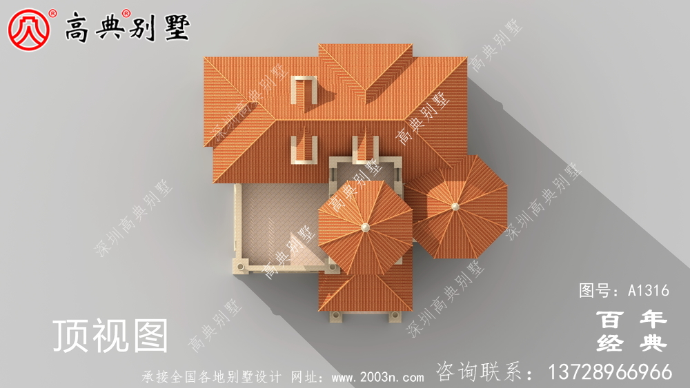 豪華復(fù)式三層歐式別墅設(shè)計(jì)圖紙及效果圖_農(nóng)村三層別墅圖紙