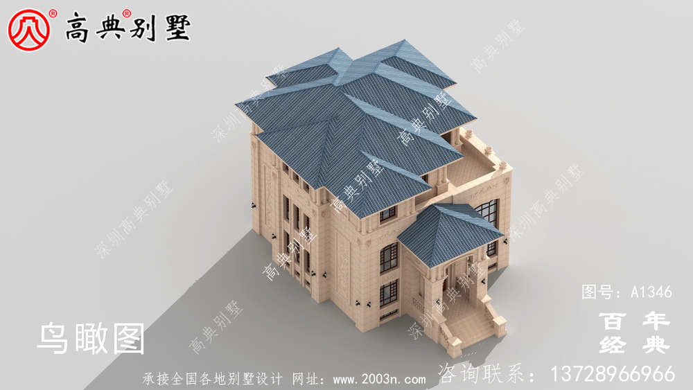 超豪華歐式三層復(fù)式別墅設(shè)計(jì)圖紙_三層別墅圖紙