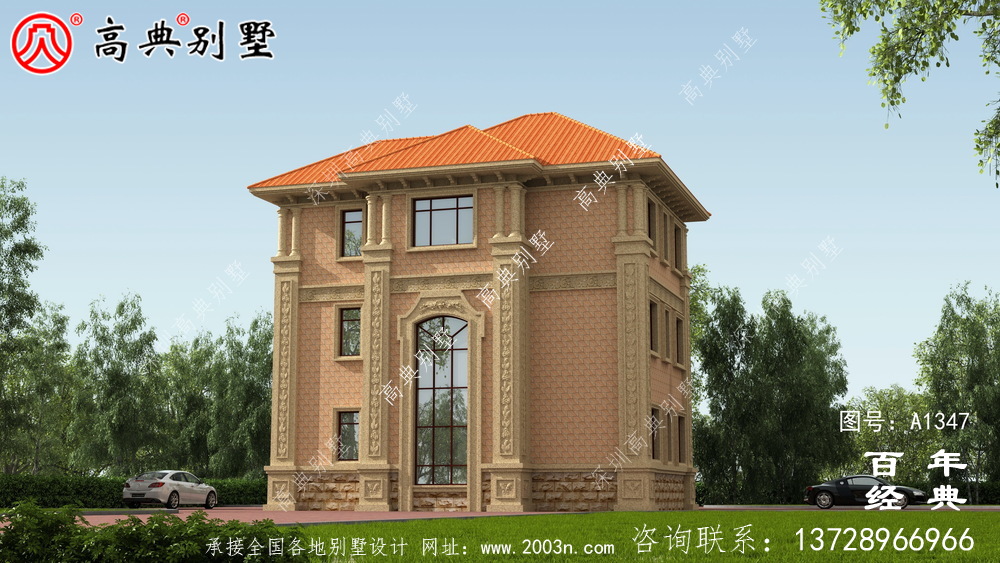 新農村三層復式自建別墅設計圖紙_農村三層建筑設計圖紙和施工圖