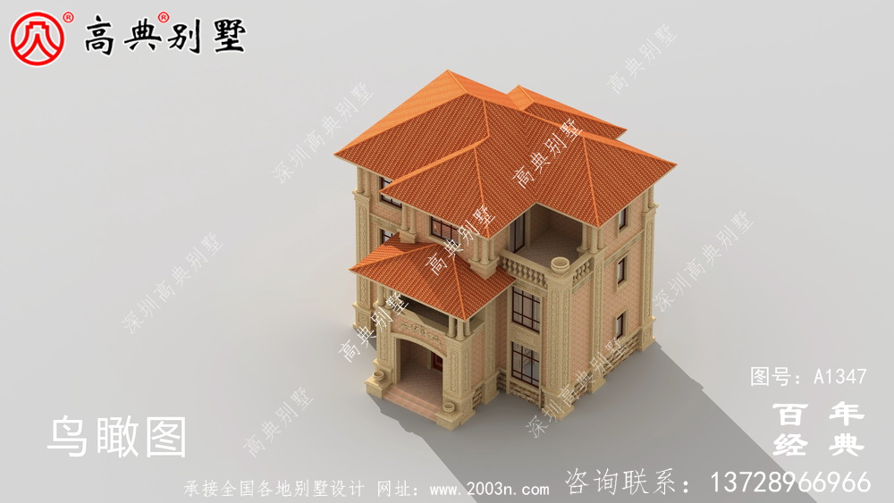 新農村三層復式自建別墅設計圖紙_農村三層建筑設計圖紙和施工圖