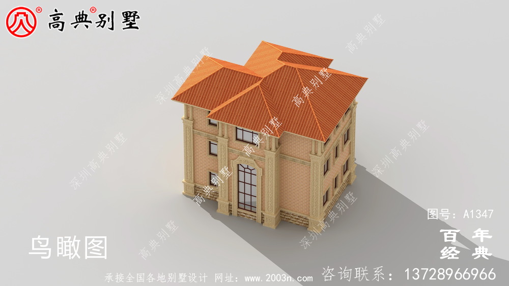 新農村三層復式自建別墅設計圖紙_農村三層建筑設計圖紙和施工圖