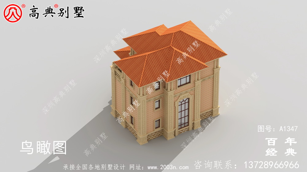 新農村三層復式自建別墅設計圖紙_農村三層建筑設計圖紙和施工圖