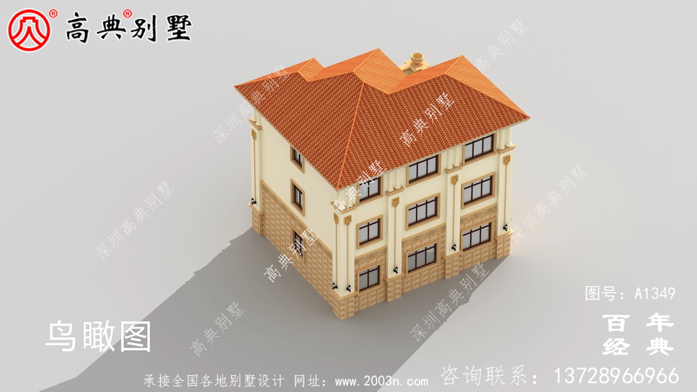 整套高端三層復(fù)式別墅工程圖紙_農(nóng)村別墅設(shè)計圖紙