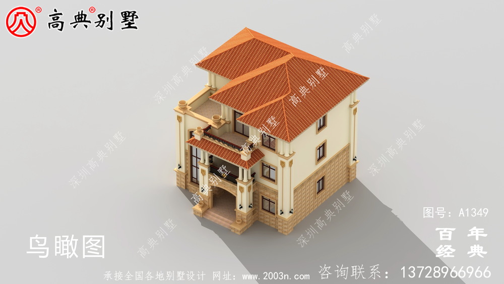 整套高端三層復(fù)式別墅工程圖紙_農(nóng)村別墅設(shè)計圖紙