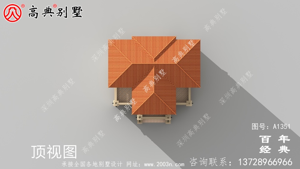 高級三層復式別墅圖紙集_別墅設計圖紙