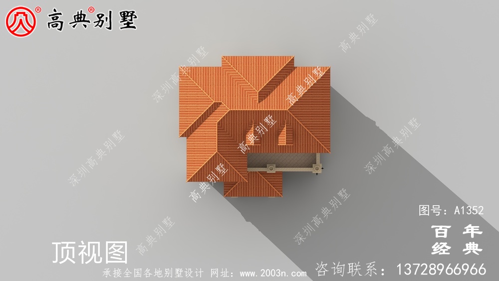 豪華私人復式三層別墅設(shè)計圖紙_農(nóng)村別墅設(shè)計圖