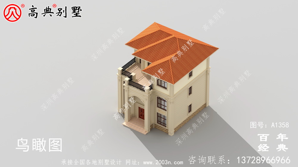 經(jīng)典復(fù)合三層歐式別墅設(shè)計(jì)_別墅設(shè)計(jì)圖紙