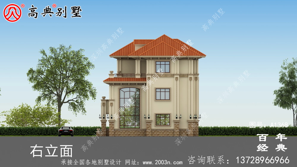 復(fù)式高檔三層歐式別墅全套設(shè)計(jì)圖_別墅設(shè)計(jì)圖紙