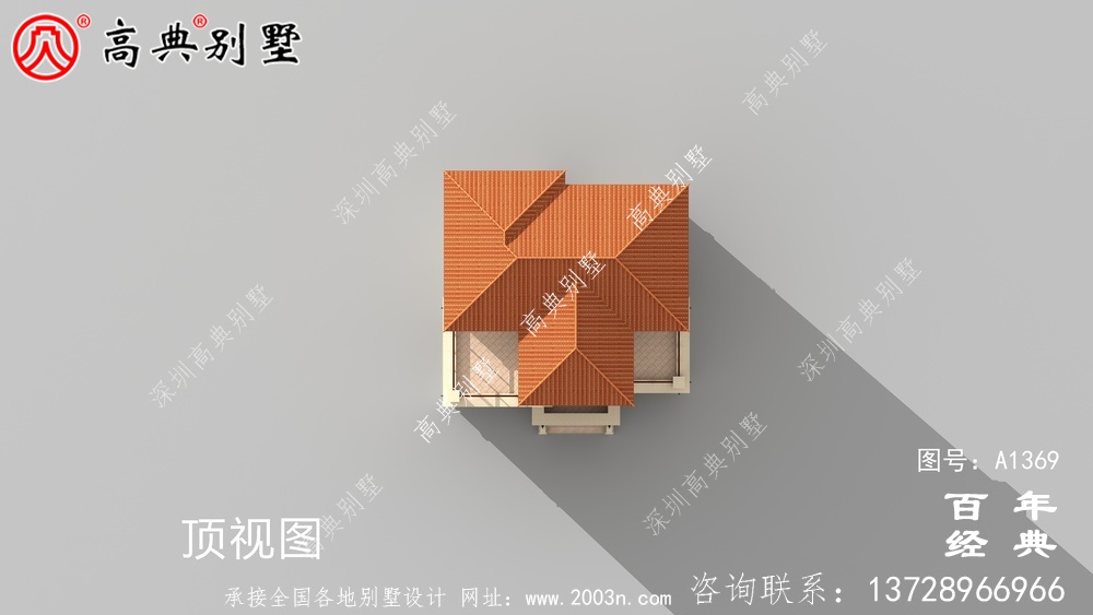 復式簡約三層歐式別墅全套設計圖_別墅設計圖紙