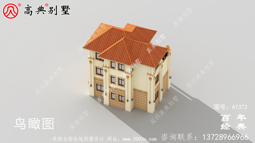 高檔三層農(nóng)村別墅全套設(shè)計(jì)圖_別墅設(shè)計(jì)圖紙