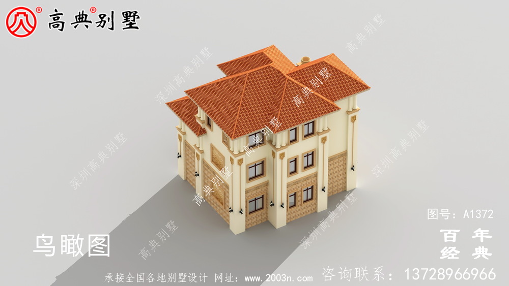 高檔三層農(nóng)村別墅全套設(shè)計(jì)圖_別墅設(shè)計(jì)圖紙