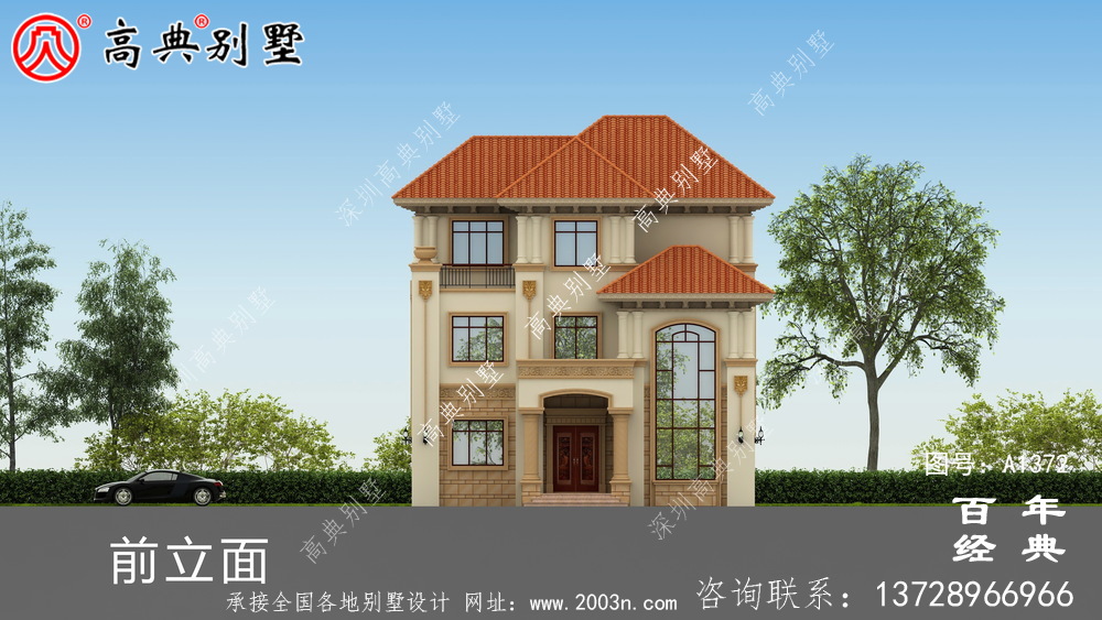 高檔三層農(nóng)村別墅全套設(shè)計(jì)圖_別墅設(shè)計(jì)圖紙