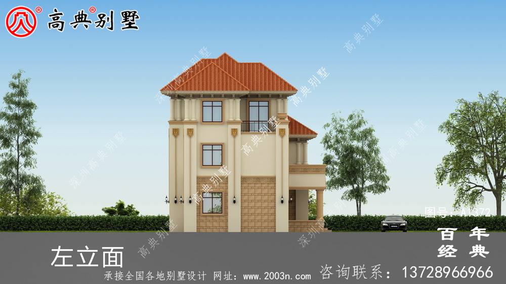 高檔三層農(nóng)村別墅全套設(shè)計(jì)圖_別墅設(shè)計(jì)圖紙