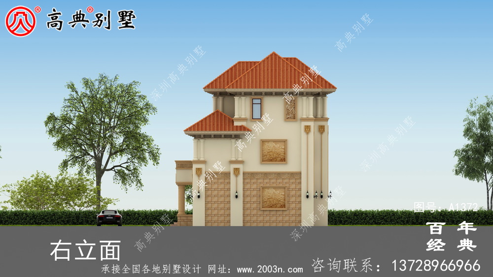 高檔三層農(nóng)村別墅全套設(shè)計(jì)圖_別墅設(shè)計(jì)圖紙