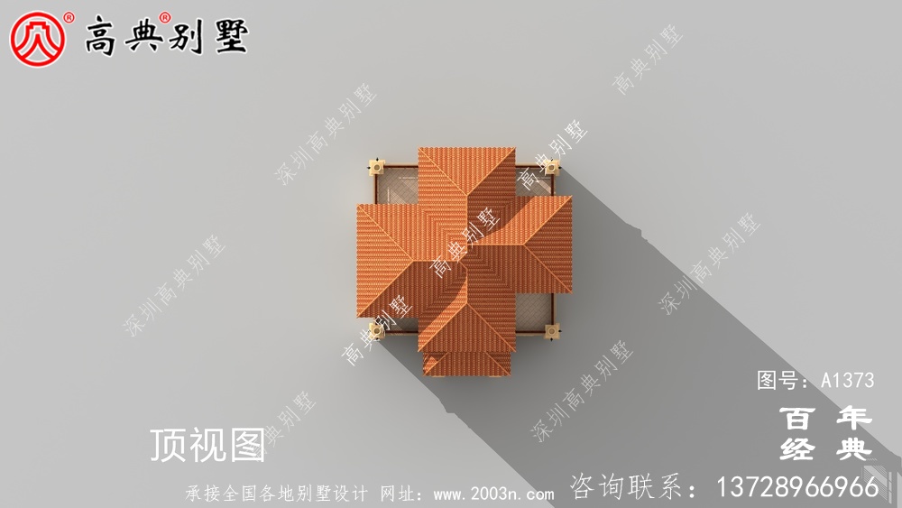 農村復式別墅設計圖紙三層_別墅設計圖紙