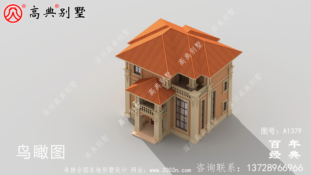 農(nóng)村豪華三層復(fù)式別墅設(shè)計(jì)效果圖_別墅設(shè)計(jì)圖紙