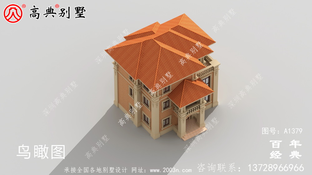 農(nóng)村豪華三層復(fù)式別墅設(shè)計(jì)效果圖_別墅設(shè)計(jì)圖紙