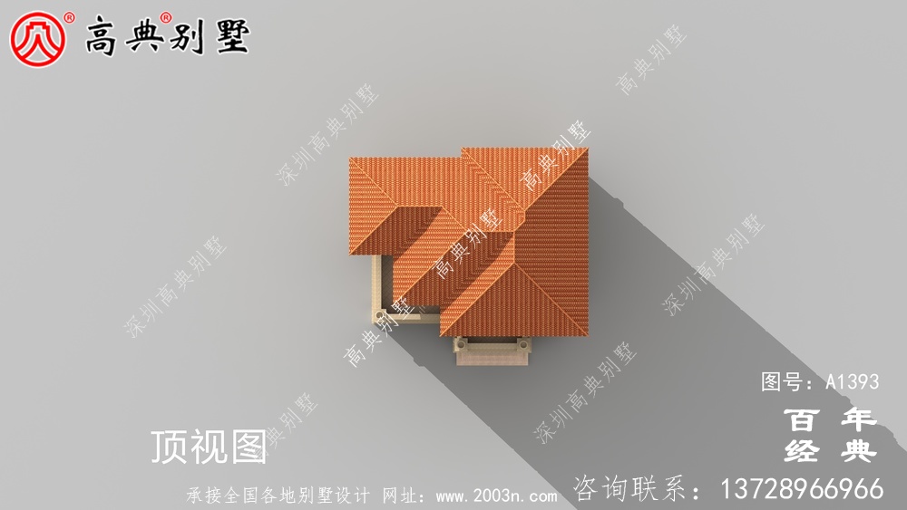 三層歐式別墅樓房外觀設計圖_鄉村別墅設計圖紙