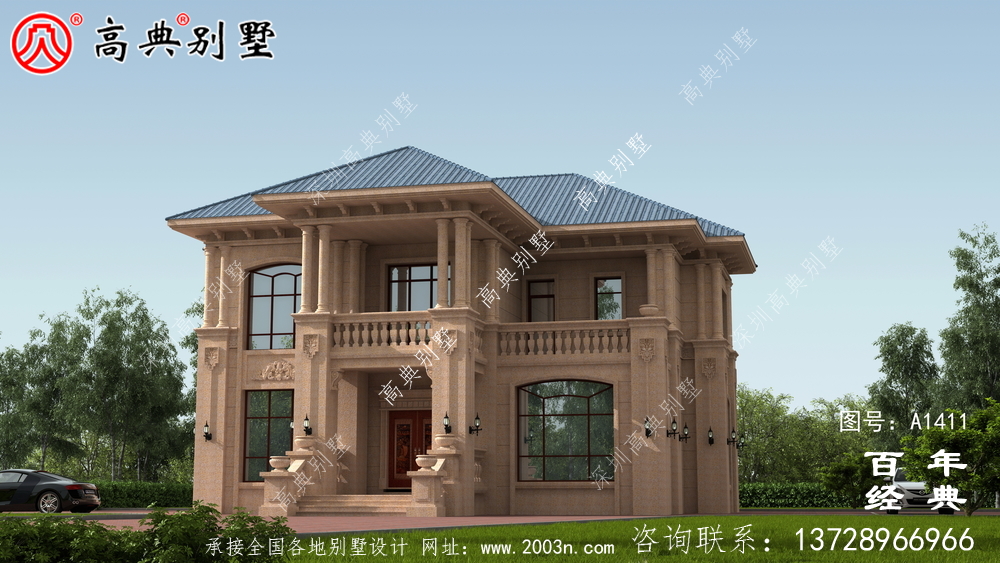 歐式兩層小洋樓別墅外觀效果圖 二層小洋樓外觀效果圖 歐式兩層小洋樓別墅外觀效果圖 二層小洋樓外觀效果圖