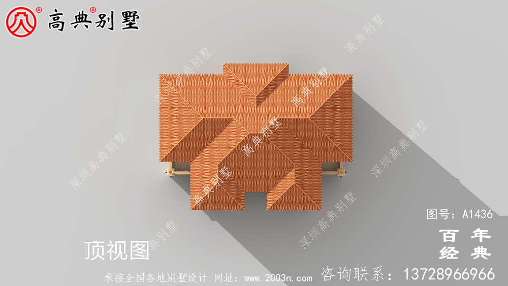 自建兩層歐式雙拼別墅設計圖紙和效果圖_農村兩層別墅設計