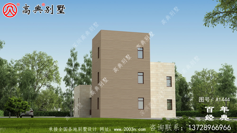 現(xiàn)代風(fēng)格三層別墅設(shè)計(jì)圖紙_現(xiàn)代風(fēng)格別墅設(shè)計(jì)