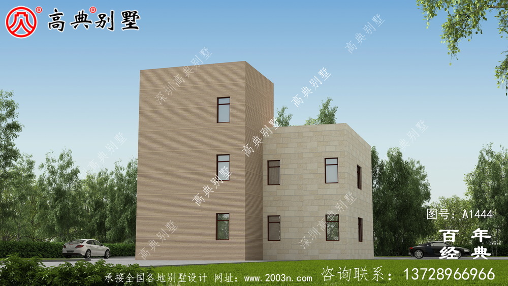 現(xiàn)代風(fēng)格三層別墅設(shè)計(jì)圖紙_現(xiàn)代風(fēng)格別墅設(shè)計(jì)