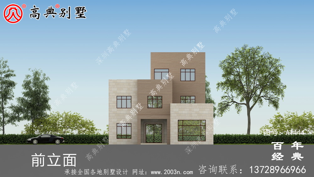 現(xiàn)代風(fēng)格三層別墅設(shè)計(jì)圖紙_現(xiàn)代風(fēng)格別墅設(shè)計(jì)