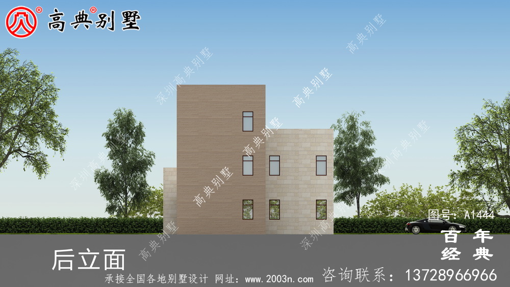 現(xiàn)代風(fēng)格三層別墅設(shè)計(jì)圖紙_現(xiàn)代風(fēng)格別墅設(shè)計(jì)
