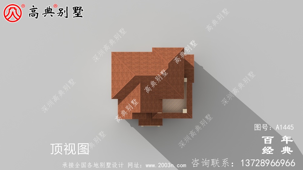歐式古典三層別墅設(shè)計圖紙及設(shè)計效果圖_鄉(xiāng)村三層別墅設(shè)計