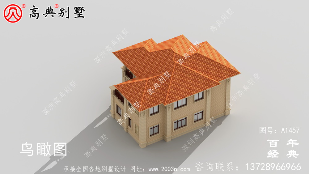 農村小型兩層別墅設計效果圖_鄉村三層別墅設計