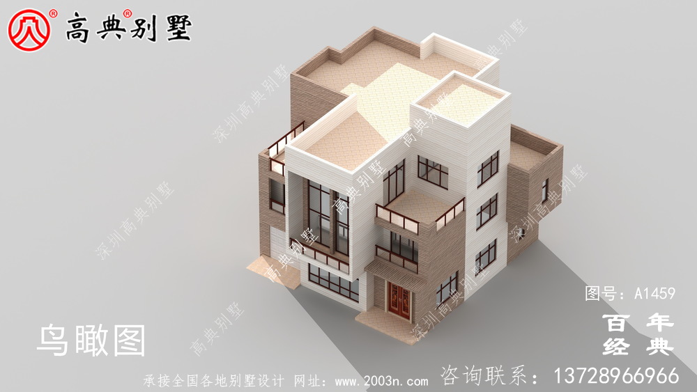 高檔現(xiàn)代三層別墅設(shè)計(jì)圖紙_現(xiàn)代風(fēng)格別墅設(shè)計(jì)
