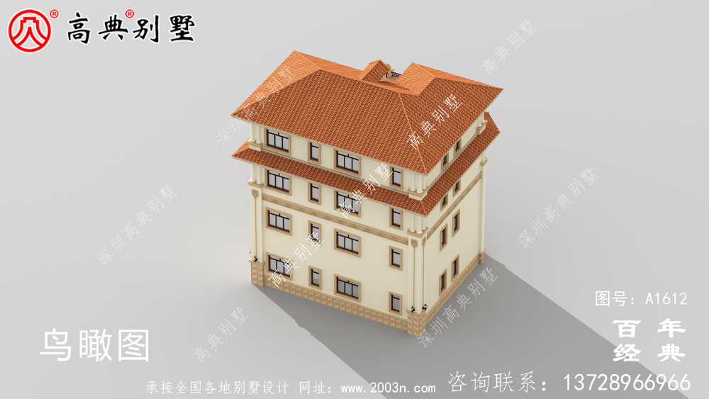 歐式精致四層復(fù)式別墅設(shè)計圖紙_鄉(xiāng)村別墅工程圖紙