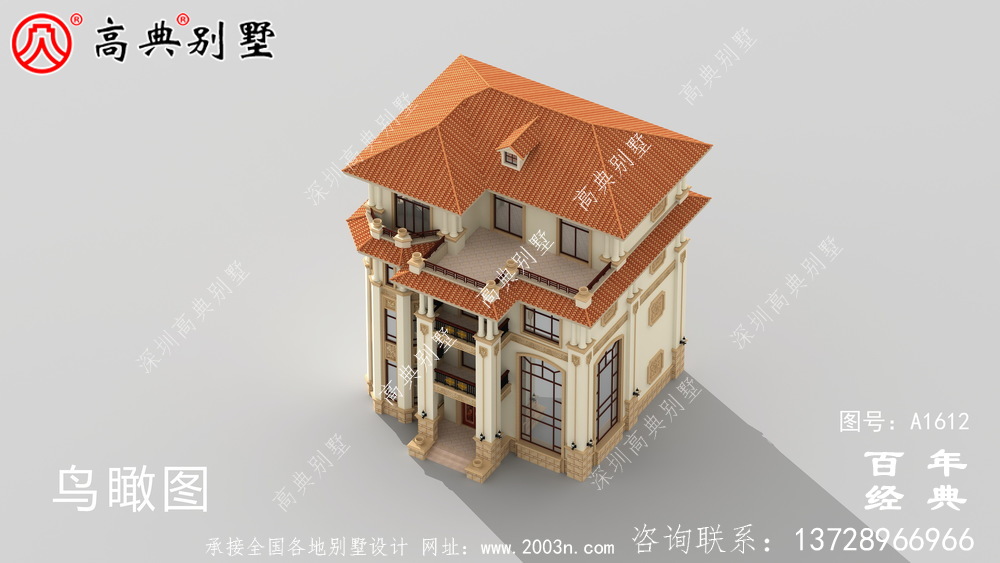 歐式精致四層復(fù)式別墅設(shè)計圖紙_鄉(xiāng)村別墅工程圖紙