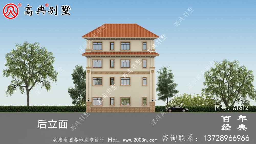 歐式精致四層復(fù)式別墅設(shè)計圖紙_鄉(xiāng)村別墅工程圖紙
