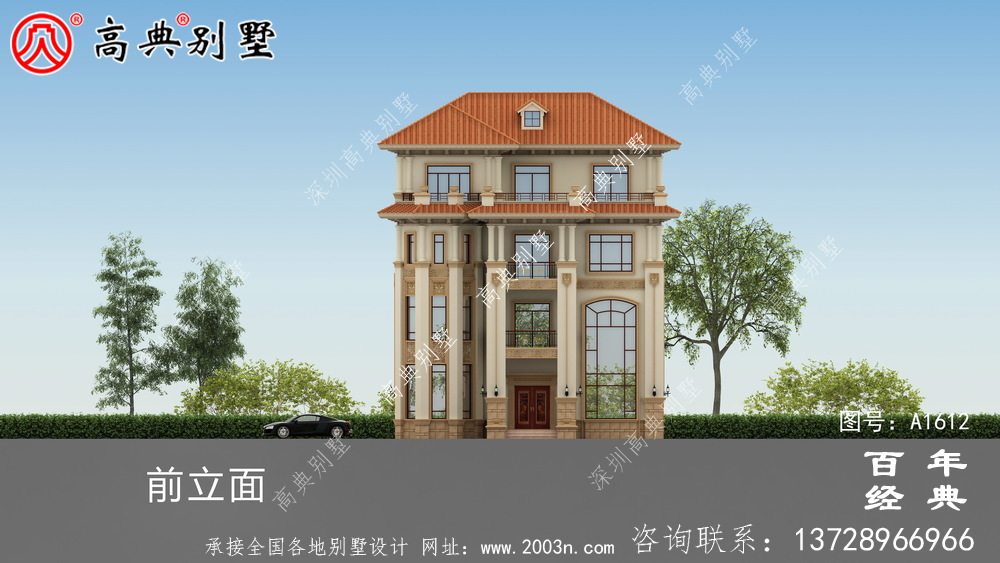 歐式精致四層復(fù)式別墅設(shè)計圖紙_鄉(xiāng)村別墅工程圖紙