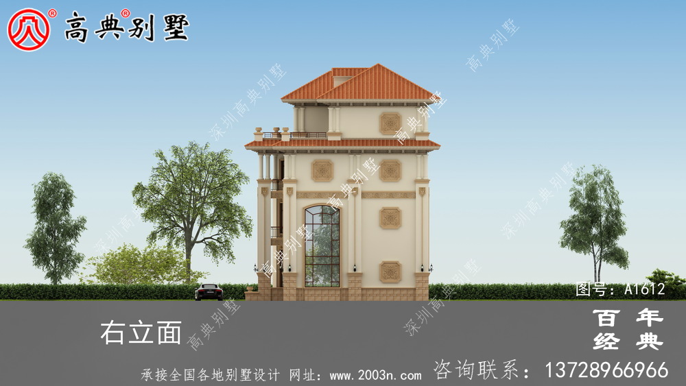歐式精致四層復(fù)式別墅設(shè)計圖紙_鄉(xiāng)村別墅工程圖紙