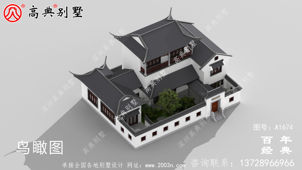 新中式三層蘇式園林別墅設(shè)計(jì)圖紙及效果圖_農(nóng)村三層別墅設(shè)計(jì) 新中式三層蘇式園林別墅設(shè)計(jì)圖紙及效果圖_農(nóng)村三層別墅設(shè)計(jì)