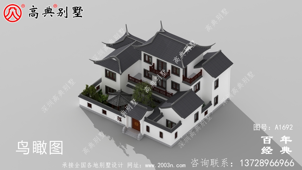 鄉(xiāng)村三層別墅效果圖_農(nóng)村三層別墅設(shè)計(jì)