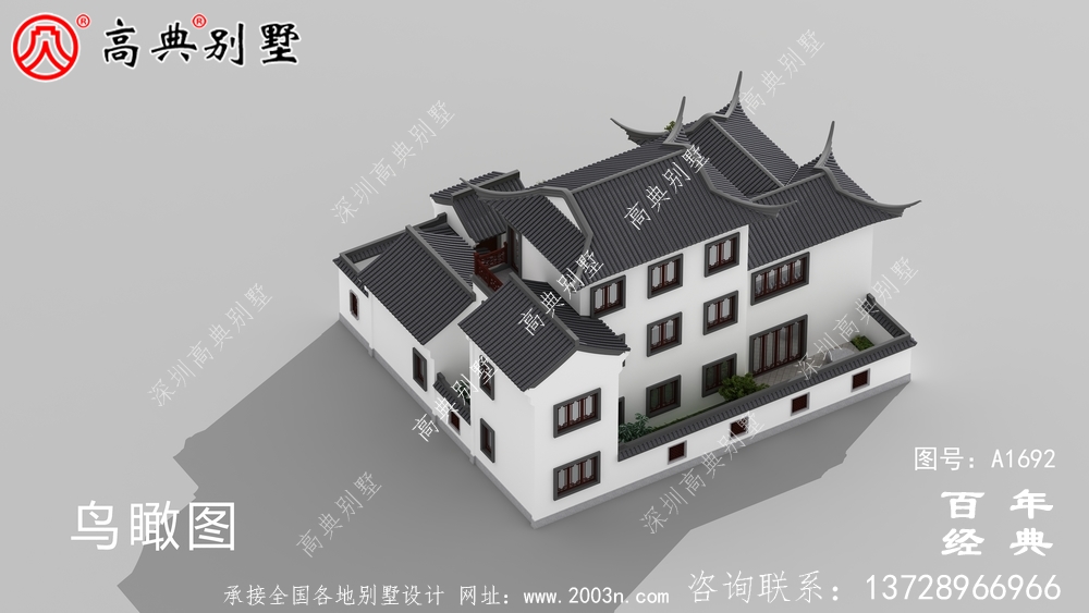 鄉(xiāng)村三層別墅效果圖_農(nóng)村三層別墅設(shè)計(jì)