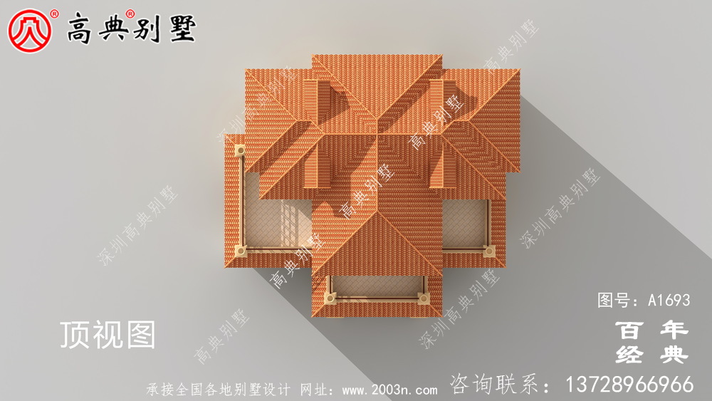 新農村復式四層歐式別墅設計圖_農村四層別墅設計