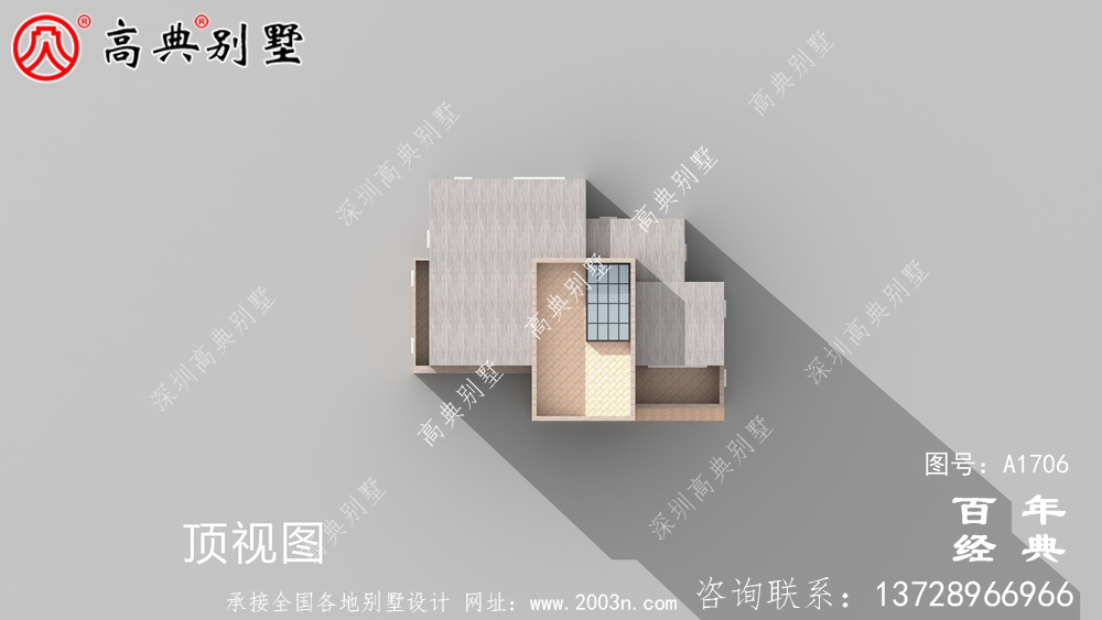 簡約現(xiàn)代兩層別墅外觀設(shè)計圖_農(nóng)村兩層自建房設(shè)計圖