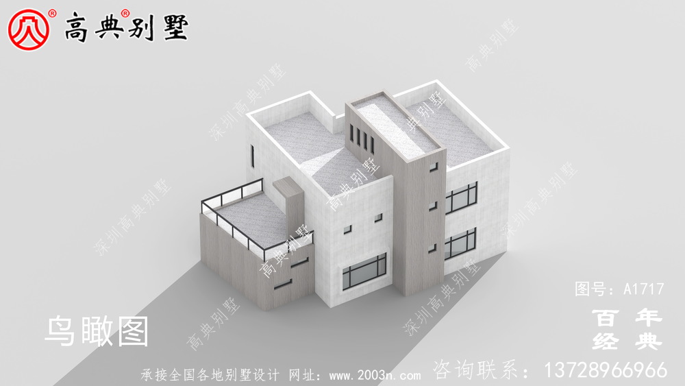 現(xiàn)代簡約兩層別墅設(shè)計圖_農(nóng)村兩層別墅設(shè)計