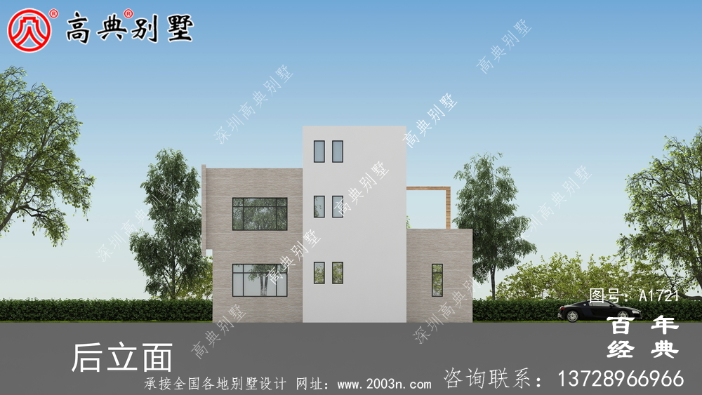 現(xiàn)代風(fēng)格兩層別墅_兩層別墅設(shè)計(jì)